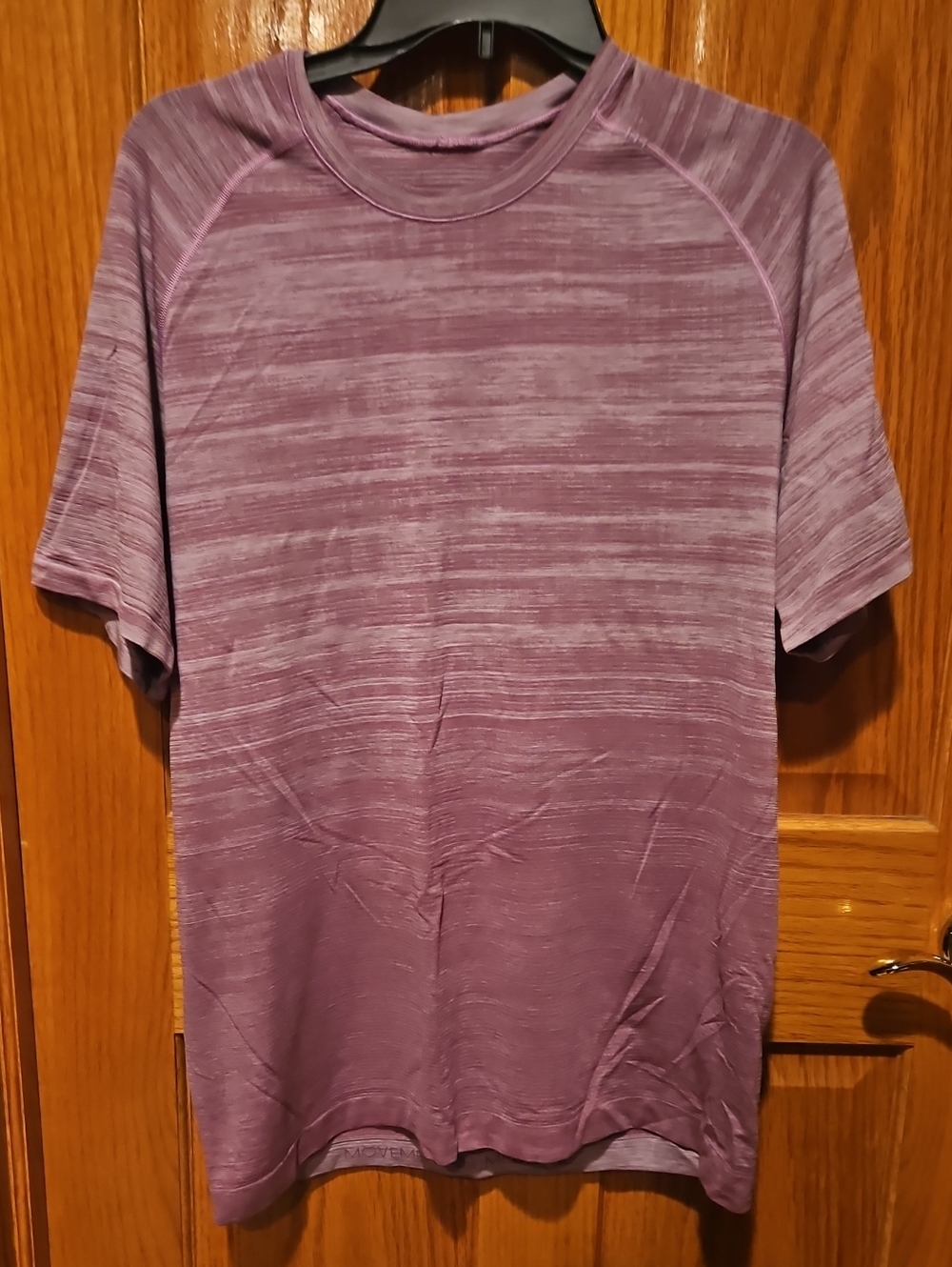 lululemon athletica Men's Heathered Plum Short Sleeve Tee